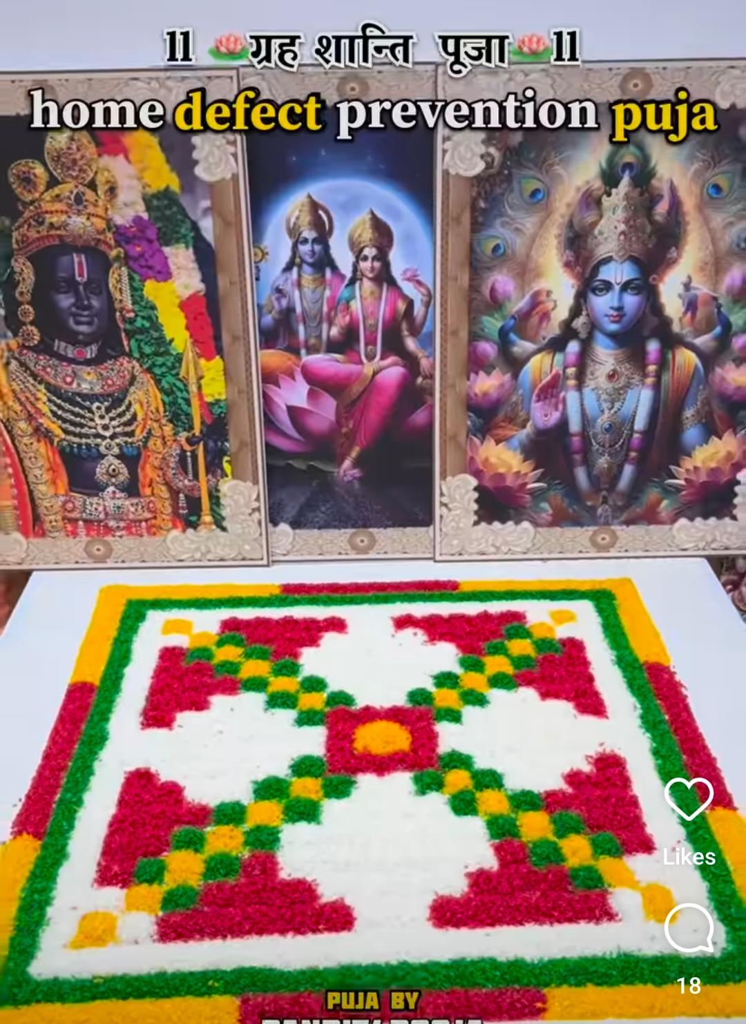 Divine Puja Setup